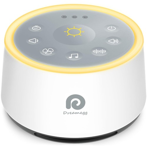 White noise machine sleep - white, d1