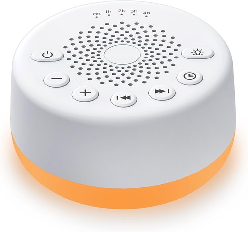 White noise machine with night - white,