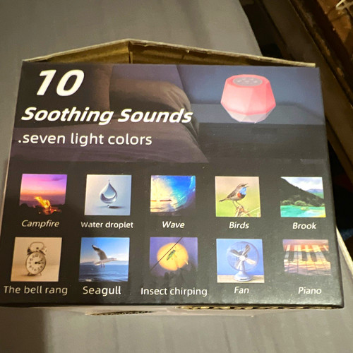 White noise machine night - white,