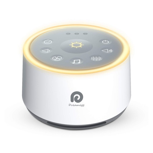 White noise machine with - white,