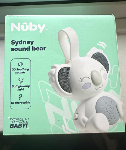 Nuby sydney sound bear - sydney,
