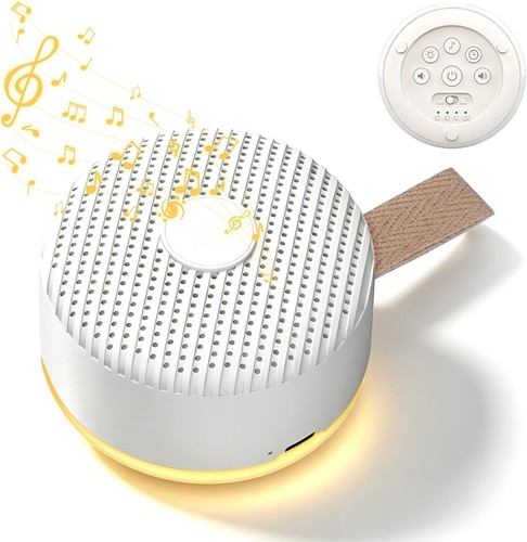 White noise machine baby - white,
