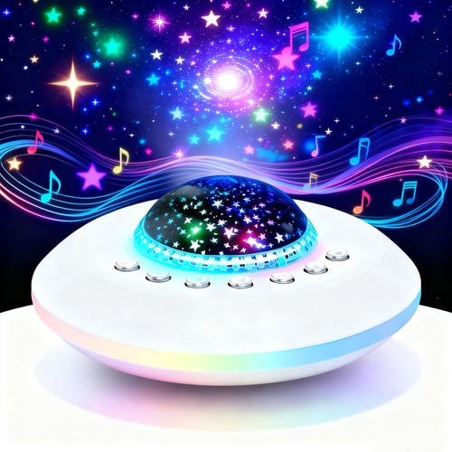 Kids night light projector - night,