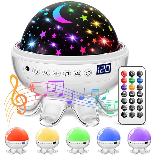 White noise machine baby - white,