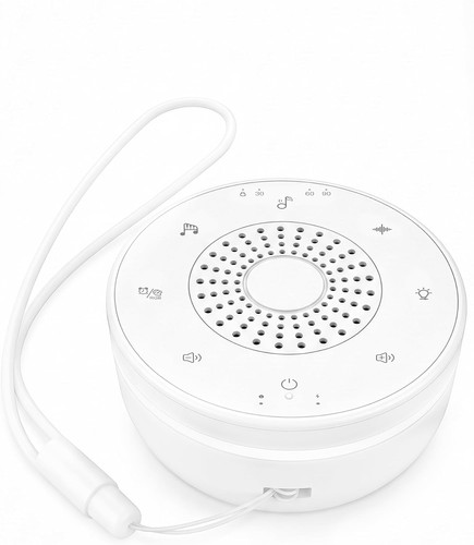 White noise machine with - white,